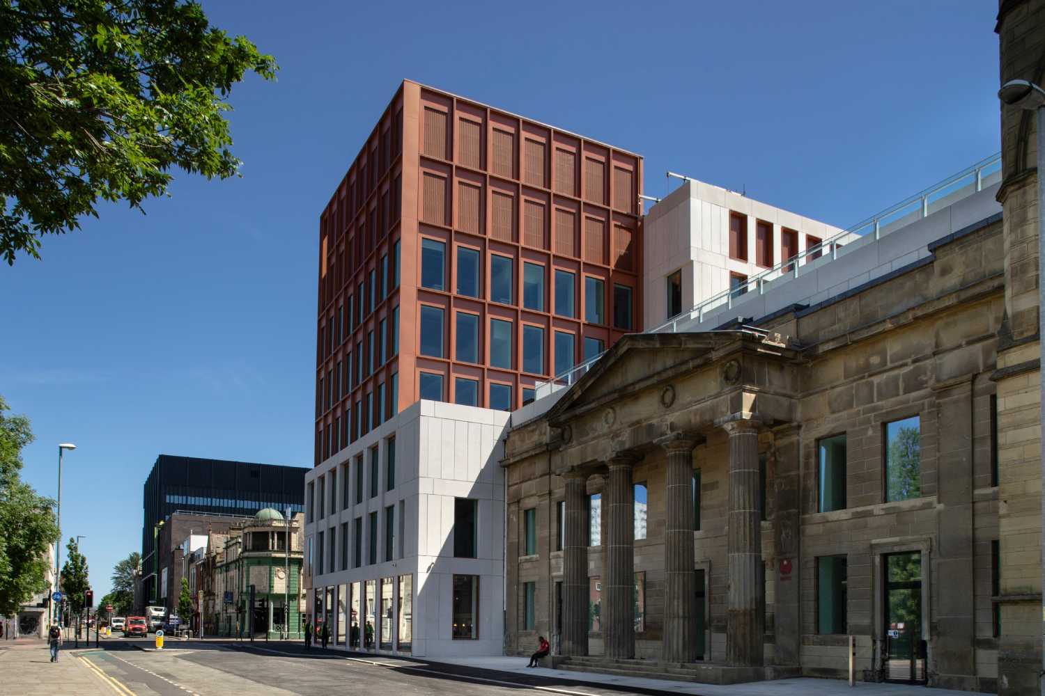 Exterior MMU Arts & Humanities Building Grosvenor